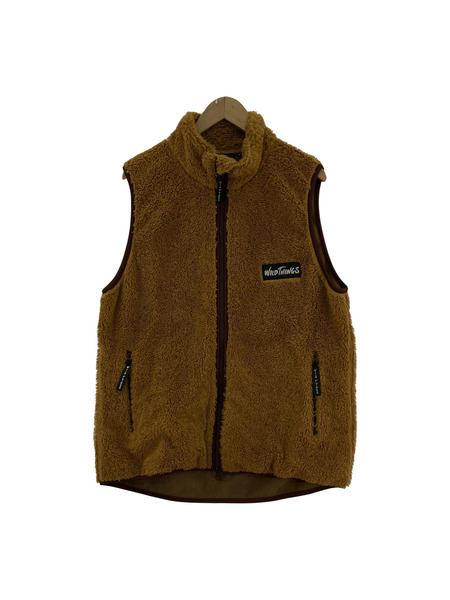 WILDTHINGS 10FWWT14 MONSTER FLEECE VEST(L)