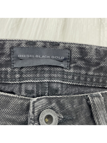 DIESEL BLACK GOLD ブラックデニムパンツ