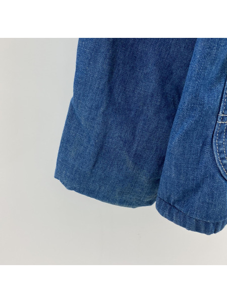 70s頃 key denim coverall branket liner 44