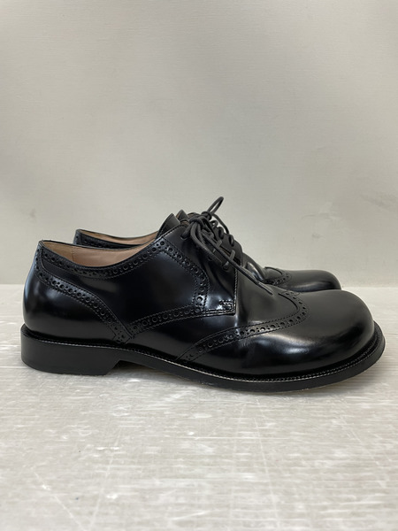 LOEWE カンポ ブローグ ダービーシューズ 42 ブラック