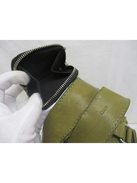 ハンドバッグ Chloe BETTY ベティ バッグ　カーキ