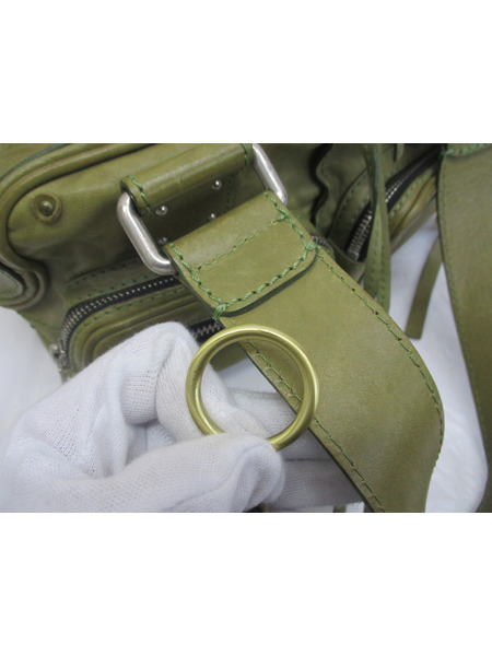 ハンドバッグ Chloe BETTY ベティ バッグ　カーキ