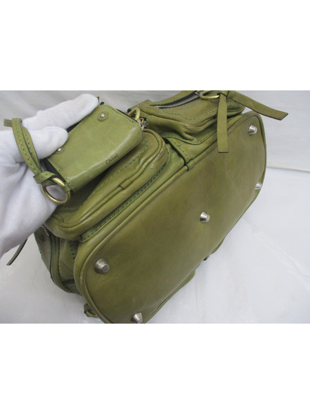 ハンドバッグ Chloe BETTY ベティ バッグ　カーキ