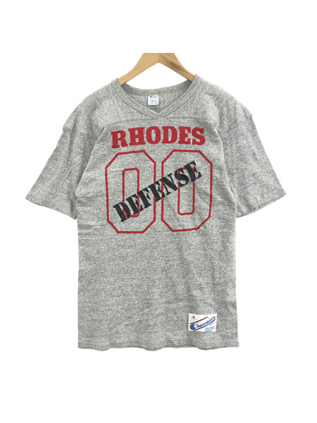 80s Champion 88コットン RHODES グレー M