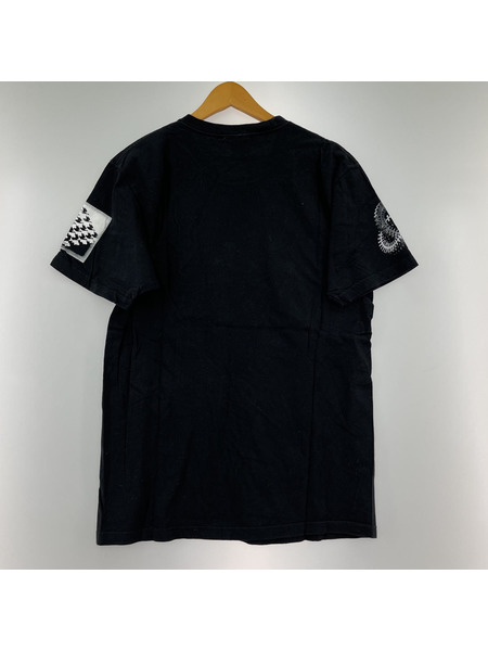 17SS/Supreme/M.C. Escher Three Spheres Tee/L/BLK