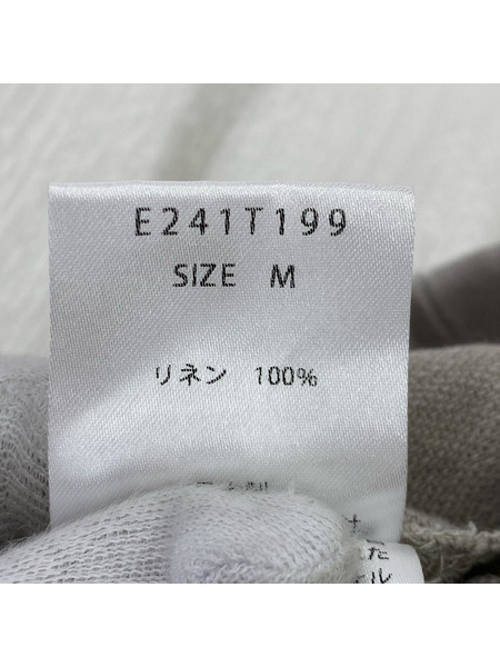 evam eva パンツ リネンワイドパンツ