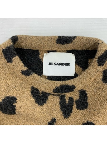 JIL SANDER ニット・セーター レオパード （50）
