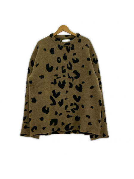 JIL SANDER ニット・セーター レオパード （50）