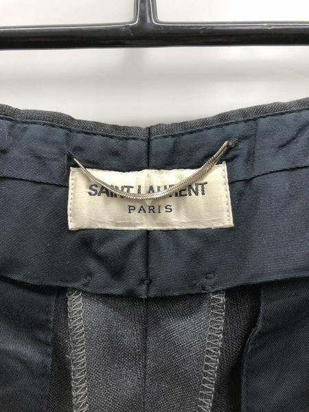 SAINT LAURENT センタープレス スラックス[値下]