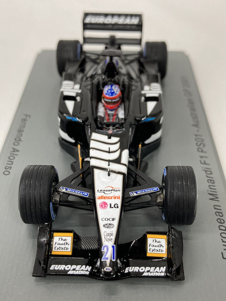 スパーク 1/43 Minardi F1 PS01 オーストラリアGP 2001 #21