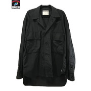 Sacai 長袖シャツ 23SS Cotton Poplin L/S Shirt 2　　×Thomas Mason