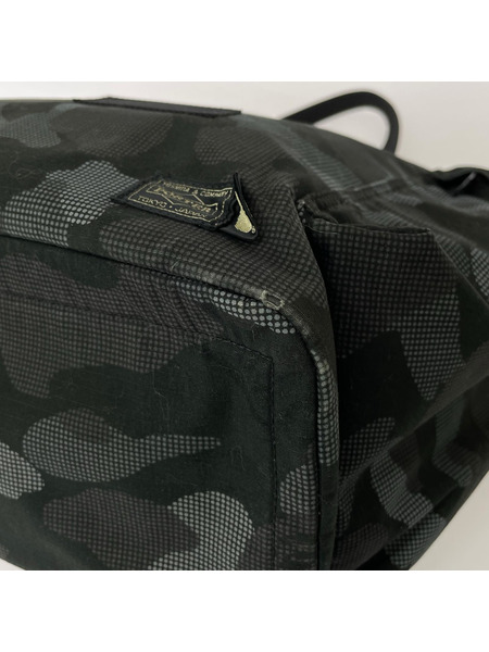 A BATHING APE ソノ他バッグ PORTER/CAMO TOTE BAG