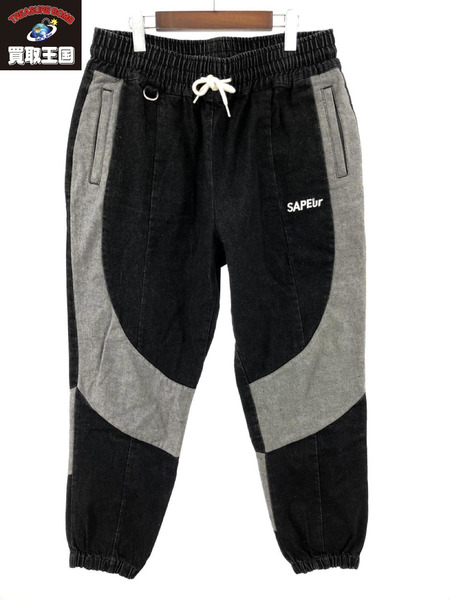 SAPeur DENIM TRACK PANTS デニムトラックパンツ XXL｜商品番号