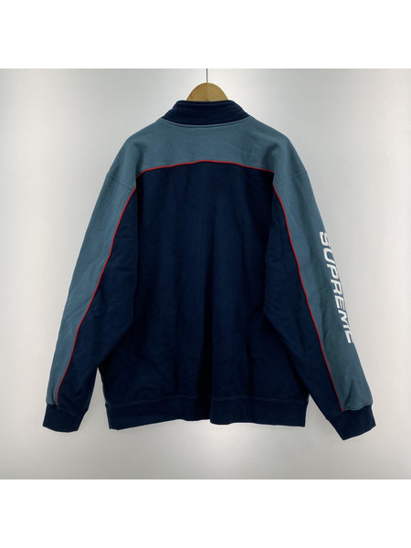 Supreme 　18AW　SPEEDWAY HALF ZIP スウェット　XL　汚レ有