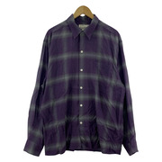 WACKO MARIA TWO TONE L/S SHIRT (XL)