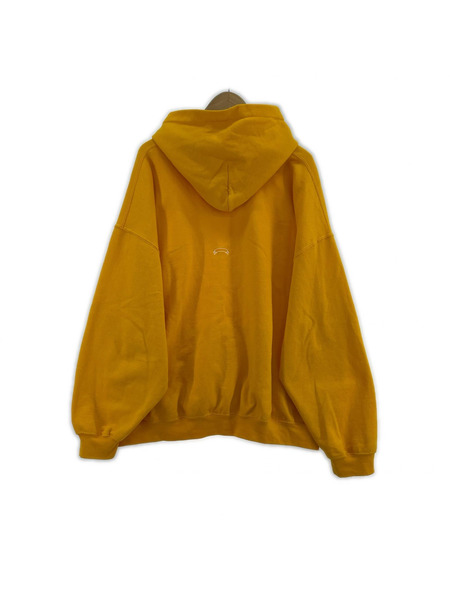 パーカー Liberaiders フロントロゴプリント 黄 XL