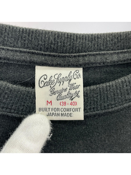 CALEE 長袖Tシャツ・カットソー EAGLE PRINT sizeM ブラック[値下]