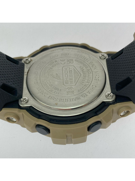 CASIO G-SHOCK GBD-800 ジースクワッド ベージュ