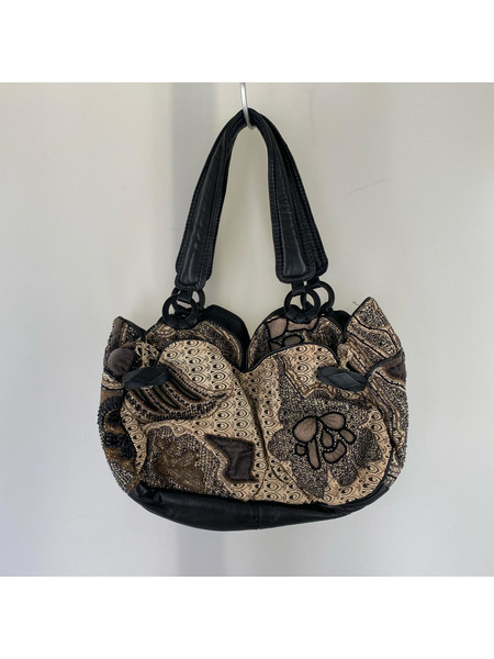 Jamin Puech ハンドバッグ レザー 総柄