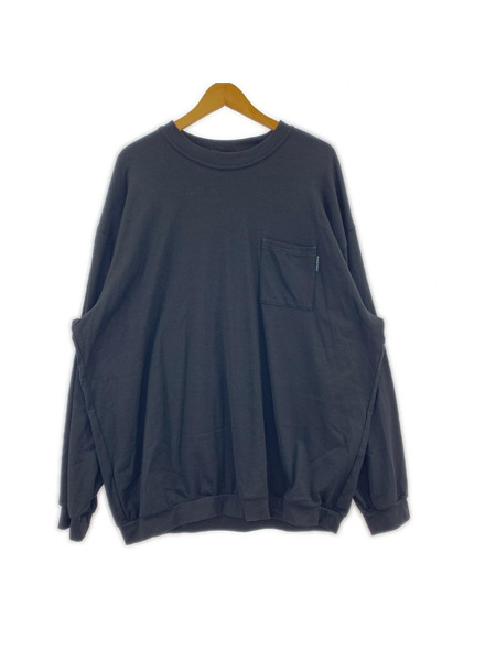 長袖Tシャツ・カットソー PASTOR NOVA 無地L/STee 黒