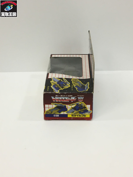 トランスフォーマー　C-338　マイクロトランスフォーマー　ミサイルブル　タカラ