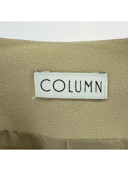 COLUMN ワンピース ベージュ