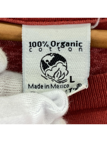 patagonia 90s メキシコ製 バックプリント ロンTEE 赤 (L)