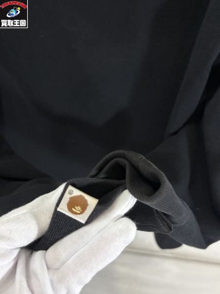 A BATHING APE SHARK FULL ZIP DOUBLE HOODIE M