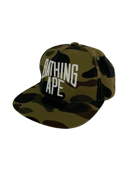 A BATHING APE　カモフラキャップ