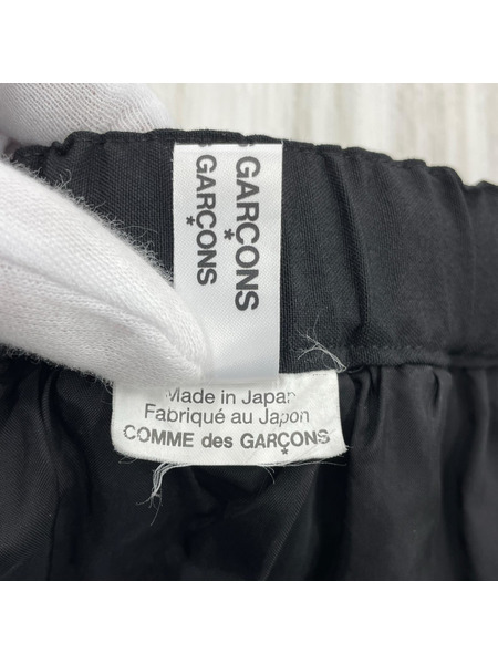 COMME des GARCONS コムコム ギャザーデザインスカート ブラック