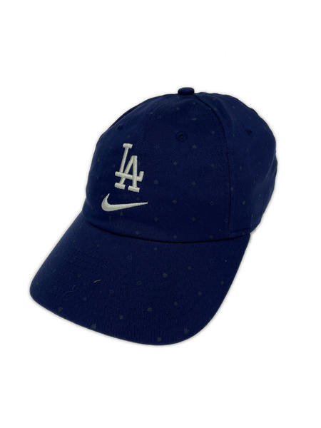 NIKE キャップ LA Dodgers ダブルロゴキャップ BLU