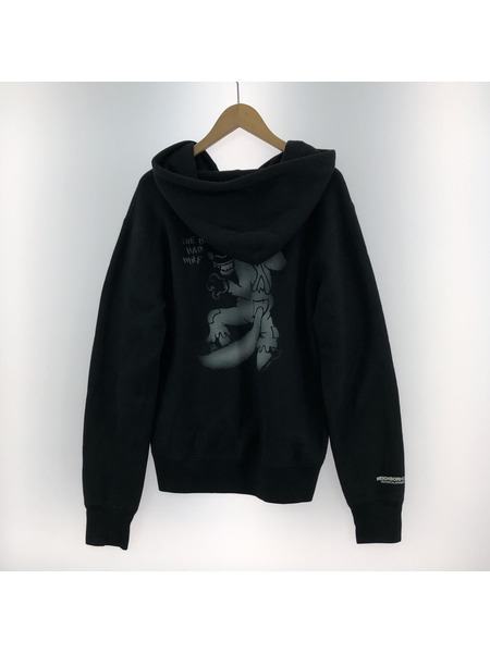 NEIGHBORHOOD 09AW×DISNEY BIG BAD/C-HOODED.LS(M)