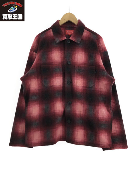 Supreme 20AW Shadow Plaid Fleece M