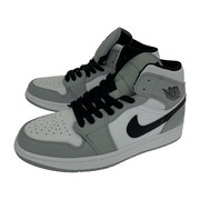 NIKE/AIR JORDAN 1 MID/26.5cm/554724-092/Light Smoke Grey