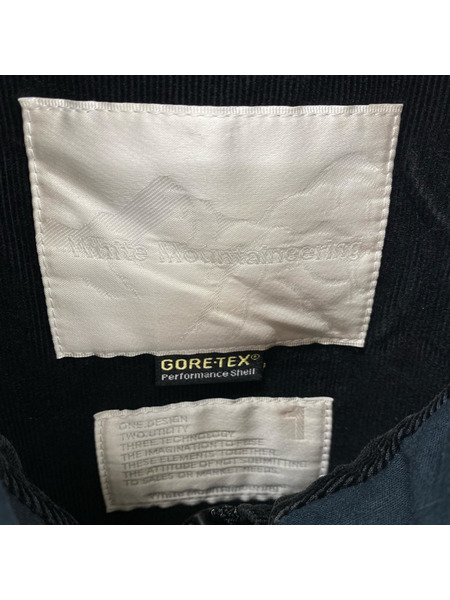 WHITE MOUNTAINEERING ジャケット GORE-TEX ナイロンジャケット 黒 (1)[値下]