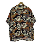 SUN SURF×葛飾北斎 SPECIAL EDITION 忠臣蔵討入 アロハシャツ L