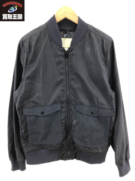 G-STAR RAW　A CROTCH INDIGO BOMBER JKT [値下]