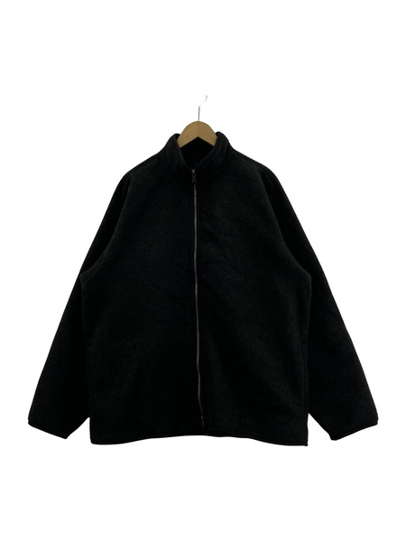 blurhms Pe/Silk Fleece ZIP Jacket BHS23F023 BLK (4)