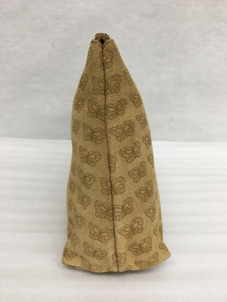 Bottega Veneta　パピヨン スエード ポーチ ベージュ[値下]