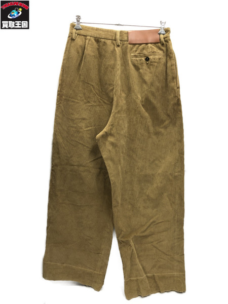 LOEWE コーデュロイバギーワイドパンツ 50