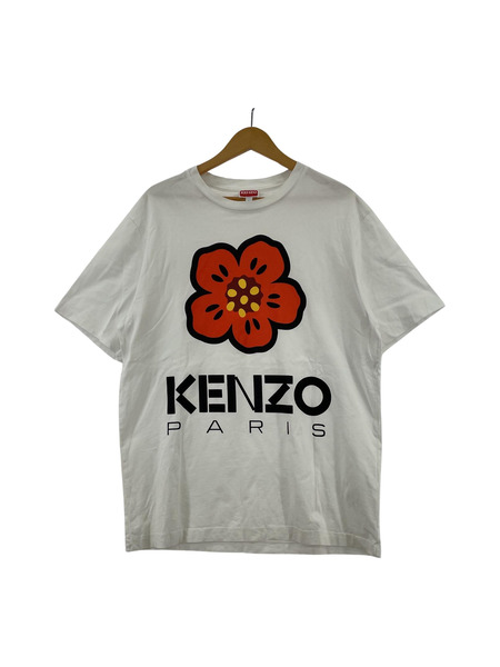 KENZO PARIS BOKE FLOWER S/S TEE WHITE SIZE:M[値下]