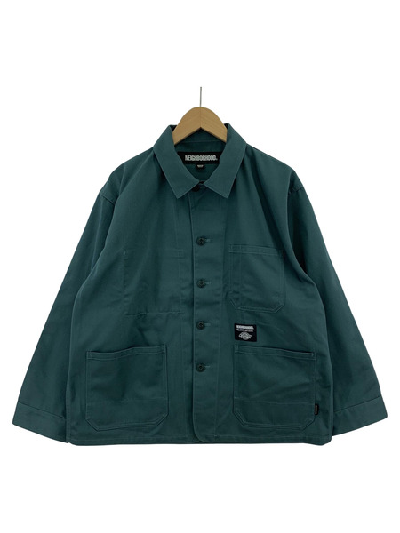 NEIGHBORHOOD×Dickies 23AW COVERALL JACKET カバーオール M 緑[値下]