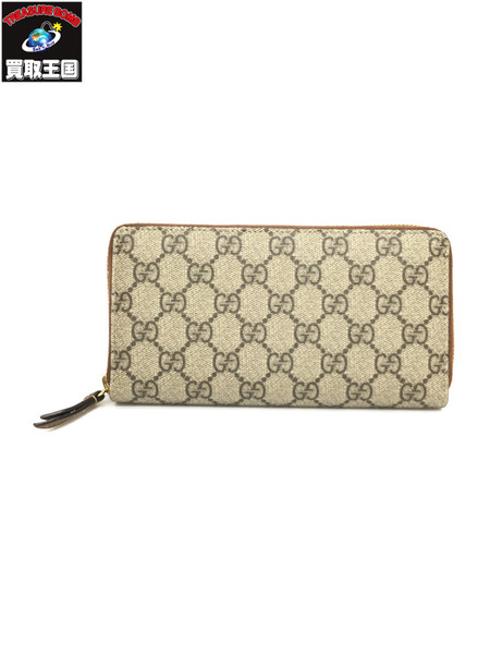 GUCCI GGスプリーム PVC 長財布 779786