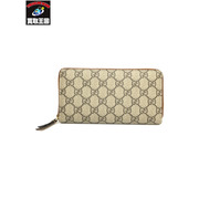 GUCCI GGスプリーム PVC 長財布 779786