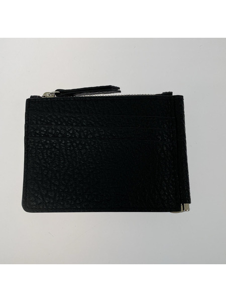MAISON MARGIELA 23SS グレインカーフレザー マネークリップ ブラック SA1UI0022