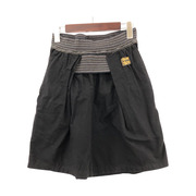 KAPITAL SIRLOIN STRETCH SHIMOKITA SHORTS BLK/S