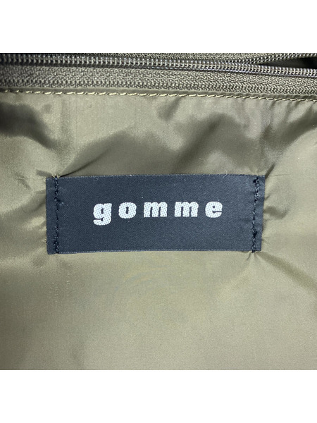 gomme バックパック　カーキ