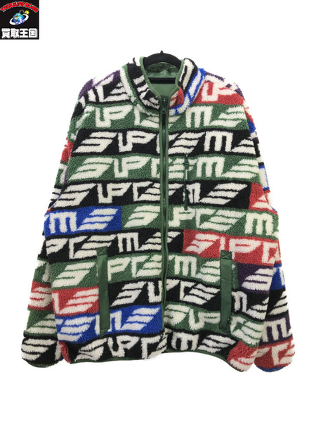 Supreme 22AW　Geo Reversible WINDSTOPPER Fleece Jacket/XL/シュプリーム