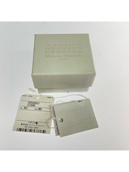 MAISON MARGIELA ソノ他 ピアス/ナンバーロゴ/11/SV925