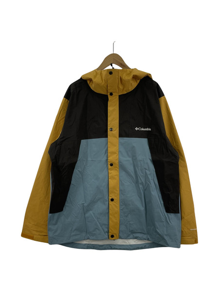 Columbia 123 PM0721 Stewart Trail Jacket (XL) 黄/青[値下]